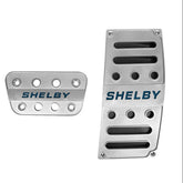DRAKE Shelby Automatic Pedal Kit (Billet Aluminium) for Mustang 2005-23 | #5S3Z-2457-9735A - Available from NEMESISUK.COM